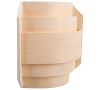 COOPHYA Wooden Sauna Light Fixture with Right Angle Lampshade Thin Decorative Protector Cover for Corner Sauna Lights and Stable