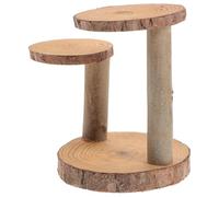 COOPHYA Wooden Tiered Cake Stand Versatile Dessert Stand with Multi-layer Structure Design, as A Gathering Fruit Tray and Cupcake Holder Decor for Rustic for Large Parties and Banquets