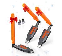 Coopie Wireless HDMI Transmitter and 2 Receivers, 4K Decode 1080P Full HD Output, 350FT/100M Long Range, 5.8G Extender Plug & Play Low Lag for Streaming Video/Audio Multiple TV/Monitor/Projector/DJs