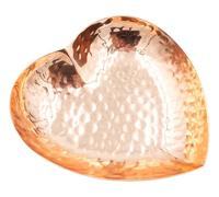 Coopper Heart Shape Dish by Soul Candy - Hand Hammered Pure Copper Dish