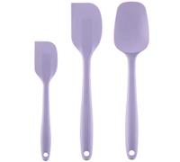 Cooptop Silicone Spatula Set - Rubber Spatula - 600°F Heat Resistant Baking Spoon & Spatulas (Lavender)