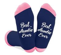 Coopyin Auntie Gifts Christmas Mothers Day Stocking Stuffers Birthday Thank You Retirement Appreciation Presents Best Auntie Ever Special Sentimental Cozy Socks Aunty Gifts Ideas from Nephew Niece