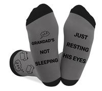Coopyin Grandad Fathers Day Gift grandparents Gifts Christmas Birthday Stocking Stuffers Thanksgiving Valentines Halloween New Years Thank You Grandad Presents Funny Cozy Socks