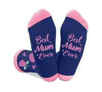 Coopyin Mothers Day Rose Gift Mum Gifts Christmas Birthday Stocking Stuffers Thank You Appreciation Mama Mummy Ideas Best Mum Ever Novelty Cozy Socks Sentimental Thoughtful Gift from Daughter or Son