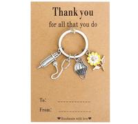 Coopyin Nurses Week Gifts Nurse Appreciation Christmas Retirement Graduation Nursing Student School Nurse Practitioner Medical Assistant Doctor Gifts for Women Nurses Accessories Sunflower Keychain