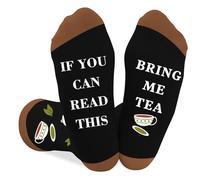 Coopyin Tea Gifts for Women and Men Funny Gifts for Tea Lovers Themed Socks Accessories Christmas Birthday Stocking Stuffers Mothers Day Fathers Day Valentines Gifts Ideas for Mum Friend Family