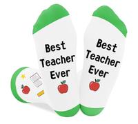 Coopyin Teacher Gifts for Women Men Thank You Christmas Appreciation End of Year Leaving Retirement Back To School Graduation Birthday Presents Best Teacher Ever Gifts Ideas Sentimental Cozy Socks