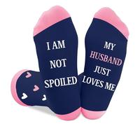 Coopyin Valentines Day Gifts for Her Wife Christmas Gifts Ideas Stocking Stuffers Wedding Anniversary Birthday Mothers Day Long Distance Relationship Presents Best Wife Ever Gift Fun Cozy Socks