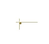 Coordinates W2 Wall Lamp Gold