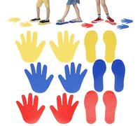 Coordination Exercise Toy - Durable Hand Foot Play Mats, Kindergarten Cooperation Board, Sensory Development Pads | Family Interactive Fitness Toy for Indoor Outdoor Lawn Activity Kids Adults