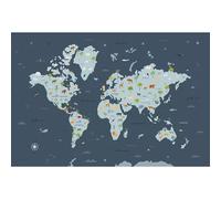 Coordonne Mural Animal Map 9700053