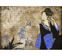 Coordonne Mural Geisha Graffiti 8000037