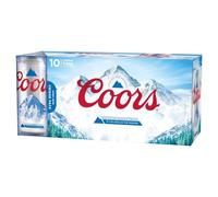 Coors Light Lager, 10 x 440ml