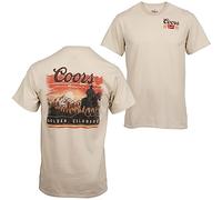 Coors Sunset in Golden Colorado Front and Back Print T-Shirt Large