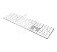 COOSKIN Ultra Thin TPU Keyboard Cover Protector Skin for 2024 Apple Magic Keyboard with Numeric Keypad Touch ID A3119
