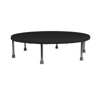 COOSOO Trampoline Cover Mini Trampoline Cover Waterproof protective cover for Trampoline Indoor Outdoor Garden Rebounder (Not Spring Cover) (Black, 40"Dia x 4.3"H)