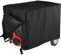 COOSOO Waterproof Universal Generator Cover Heavy Duty 600D Electric Generator Outdoor Garden Patio Storage Cover 38 x 28 x 30inch - for Most Generators 5500-15000 Watt Anti-UV Dustproof Black