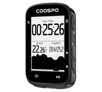 COOSPO CS300 Bicycle Computer, Bicycle Computer GPS 40 Hours Battery Life with 2.6 Inch LCD Screen with Backlight, IPX7, Supports BLE5.0/Ant+