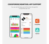 Coospo H9z Heart Rate Sensor One Size Black