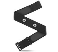 CooSpo Heart Rate Monitor Chest Strap Replacement Belt Compatible with Wahoo and Garmin Transmitters Adjustable Elastic Band-36inch (Hook type)