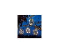 Coospy Solar LED Lanterns - 4pcs Spiral Solar Garden