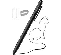 COOSTART EMR Stylus Pencil for Remarkable 2 Pen, Digital Pen for Remarkable 2/1/ Kindle Scribe, 4096 Pressure Sensitivity, Palm Rejection, Black, 2 Tips