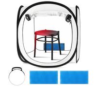 CooTentler Pop Up Paint Booth 76x76x76cm Portable Airbrush Spray Tent with Mesh Door and Mesh Window for Models, Furniture, Auto Parts and Other Items Painting Works