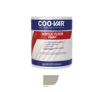 Coovar Acrylic Floor Paint - Stone Grey - 5 Litre