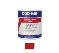 Coovar Acrylic Floor Paint - Tile Red - 1 Litre