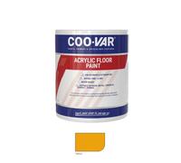 Coovar Acrylic Floor Paint - Yellow - 2.5 Litre