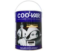 CooVar Anti-Climb Paint - 5 Litre Vandale Black Thick And Non Drying Paint