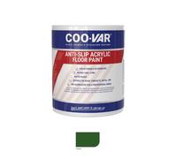 CooVar Anti Slip Acrylic Floor Paint - Green - 5 Litre