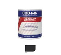 Coovar SureGrip Non Slip Anti Slip Floor Paint for Concrete, Metal & Wood (5 Litre, Black)