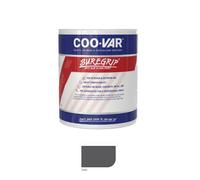 Coo-Var SureGrip Non Slip Anti Slip Floor Paint for Concrete, Metal & Wood (2.5 Litre, Grey)