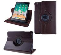 COOVY® 2.0 Case for Apple iPad Mini 1/2/3 360° Rotation Smart Cover Case Stand Auto Alarm Clock/Sleep | Brown