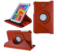 COOVY® 2.0 Case for Samsung Galaxy Tab 3 7.0 GT-P3200 GT-P3210 SM-T210 SM-T211 360° Rotation Smart Cover Case Stand | Orange