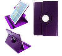 COOVY® 2.0 Case for Samsung Galaxy Tab S 10.5 SM-T800 SM-T801 SM-T805 360° Rotation Smart Cover Case Stand Auto Wake/Sleep | Purple