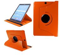 COOVY® 2.0 Case for Samsung Galaxy Tab S2 9.7 SM-T810 SM-T813 SM-T815 SM-T819 360° Rotation Smart Cover Case Stand Auto Alarm Clock Sleep Orange
