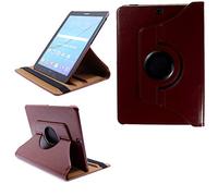 COOVY® 2.0 Case for Samsung Galaxy Tab S2 9.7 SM-T810 SM-T813 SM-T815 SM-T819 360° Rotation Smart Cover Case Stand Auto Alarm Clock/Sleep | Brown