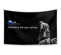 Coowkooalla Kanye Tweet Tapestry,Rapper Winning Is The Only Option with Four Brass Grommets，Bedroom, College Dorm and Classroom Decor,Hanging for Boy Girl Friend Gifts(35 * 59inch)