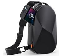 COOWPS Sling Bag for Nintendo Switch 2/Switch OLED/Steam Deck/PS Portal, Large Space, Stylish Crossbody Bag with EVA Hard Shell, Thickened Lining Edge, Full Protection Travel Case for Switch 2