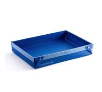 coox Wunderform Frame LQ in Blue: The First Foldable Silicone Loaf Tin for Unlimited Baking Creations - Perfect for Cakes, Breads and Casseroles