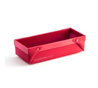 coox Wunderform Frame M in Red: The First Foldable Silicone Loaf Tin for Unlimited Baking Creations - Perfect for Cakes, Breads and Casseroles