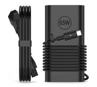 COOYA 65W USB C Power Adapter, for Dell laptop charger, Compatible with Dell Latitude 3540/5320/5420/5430/5540/5520/5530/5540/7340/7420 XPS 13, for ChromeBook 3100,2-in-1 Tablet, Type C Power Adapter