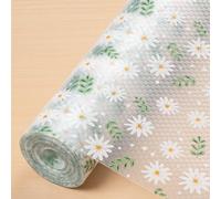 Cooyes Shelf Liner - Premium Non-Adhesive Cabinet & Drawer Liner for Kitchen - Waterproof Shelf Paper with Modern Pattern - Durable EVA Cabinet Mat - Easy to Cut