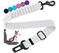 COOYOO Dog Seat Belt, Durability Retractable Dog Car Harness Adjustable Dog Seat Belt for Vehicle Nylon Pet Safety Seat Belts Heavy Duty & Elastic