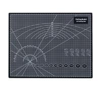 COOZEE Cut Mat Self-Healing A3 Craft and Desk Mat, 33 x 43 cm, Cut Resistant for Sewing, Black