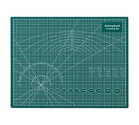 COOZEE Cutting Mat A3, 33 x 43 cm, 5-Layer Self-Healing Cutting Mat, Craft Mat, Cut Resistant, Craft Mat, Desk Mat and Cutting Mat for Sewing, Green