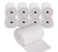 COOZEE Plaster Cloth Rolls, 500gsm Plaster Strip, Plaster Gauze Bandages for Craft Projects, Mask Making, Belly Casts, Body Molds, 10x457cm, 8 Pack