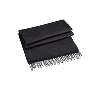 COOZO B500 Unisex Classic Woven Scarf - Charcoal - One Size